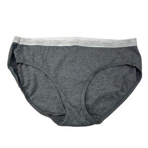 Hanes Women's Size XL Panty Brief Hi Cut Gray New Without Tags